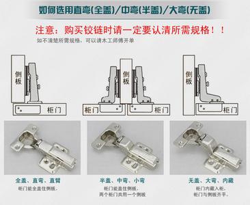 橱柜铰链种类 橱柜门铰链种类有哪些？铰链安装方法？