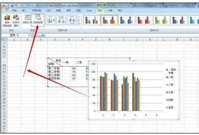 excel2007图表教程 excel2007图表的设置教程