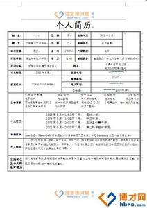 建筑行业个人简历范文 关于机械制造行业个人简历范文3篇