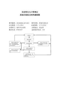 成都暂住证办理流程 2016成都暂住证办理的流程及资料