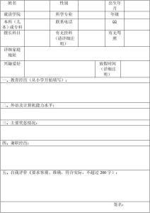 教师求职简历模板下载 兼职教师简历模板 兼职教师求职简历免费模板