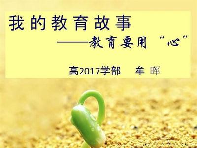 班主任教育故事 班主任经典教育故事