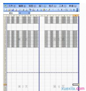 excel表格分页打印 excel表格分页打印的教程