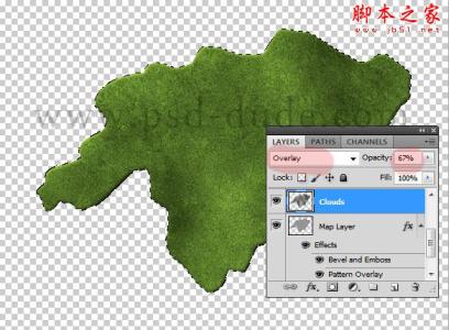 用photoshop制作地图 photoshop制作3D地图