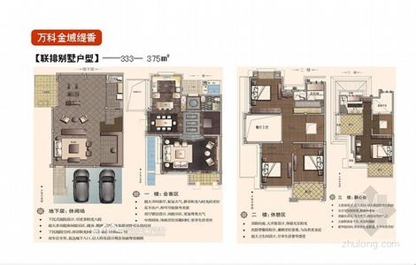 联排别墅户型图 联排别墅户型如何挑选？教你挑选好的别墅户型