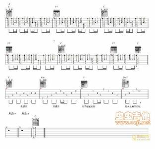 对不起谢谢吉他谱 对不起谢谢吉他弹唱教学简视频