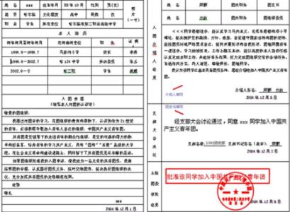 入团志愿书范文500字 入团志愿书范文500 3篇