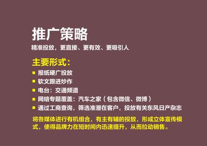 产品营销活动策划方案 品牌产品营销活动方案