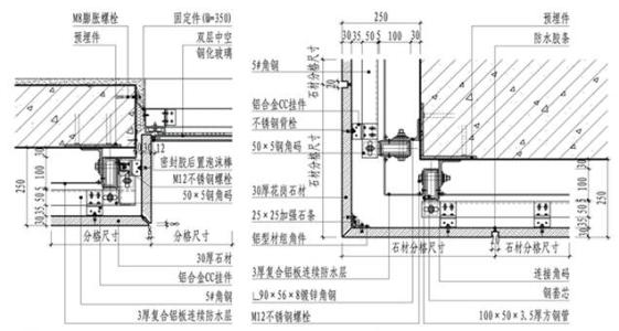 干挂石材工序 干挂石材施工工序 干挂石材怎样做防水处理