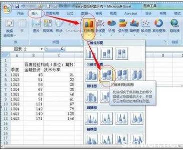 excel 2007 图表 标题 excel2007设置图表标题的教程