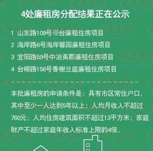 青岛保障房网公租房 青岛保障房已并轨运行 按公租房申请登记