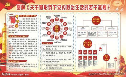党内若干准则专家解读 关于新形势下党内政治生活的若干准则解读