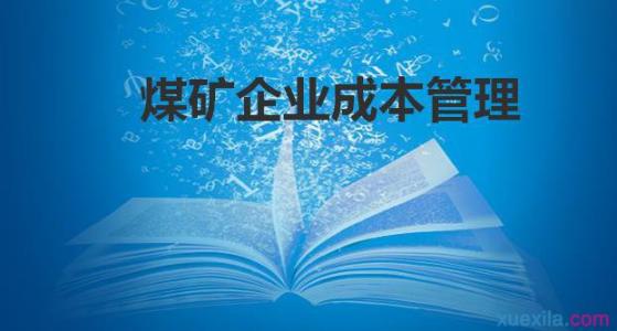 企业资源战略管理论文：煤矿企业成本管理