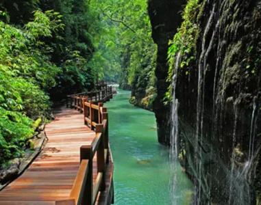 重庆万盛黑山谷一日游 重庆万盛黑山谷旅游攻略