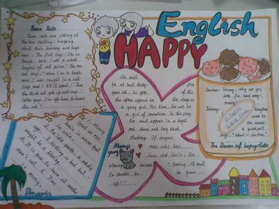 happy english内容图片 happy english手抄报