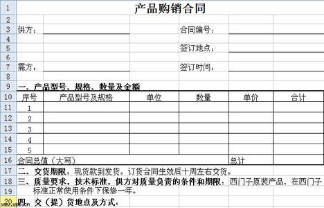 产品销售合同样本 产品销售承包合同样本