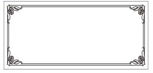 黑板报古风边框 古风黑板报边框图片