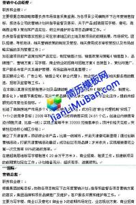 公司概况范文 房地产公司概况范文