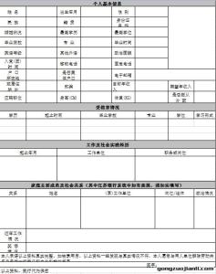 求职简历表格 excel求职简历表格