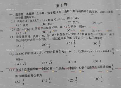 2016甘肃文科分数线 2016甘肃高考文科数学知识