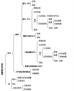 初三化学复习知识