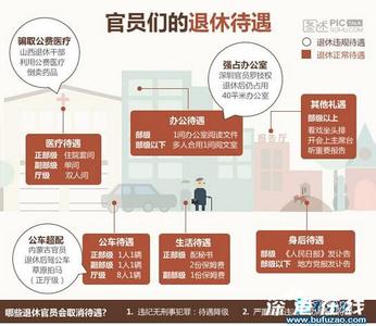 省部级官员 正部级官员退休年龄 省部级领导干部退休后的待遇