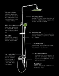 花洒分类 什么是五功能花洒?花洒有哪几个分类?