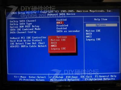 bios没有sata选项 BIOS怎么更改IDE为AHCI