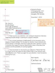 大学英语信件写作格式 大学英语写信范文