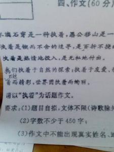 承受为话题的作文600 承受为话题的作文