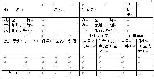 水路危险货物运输规则 水路货物运输合同范本_水路货物运输合同模板