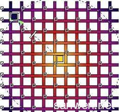 coreldraw在线制作 coreldraw如何制作编织效果