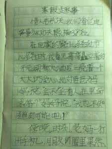 小学生作文寒假趣事 寒假趣事作文300字 2017小学生寒假作文范文