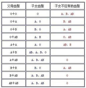 o型和b型血生小孩血型 b型血o型血出生的小孩是什么血型