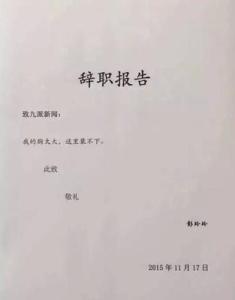 教师入编政审材料范文 入编教师辞职信范文