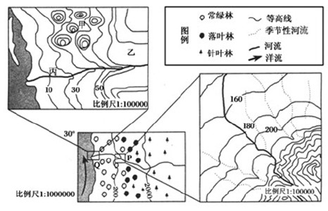 河流地貌的发育 高一地理《河流地貌的发育》测试试题及答案