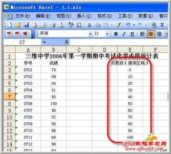 excel2003直方图 excel2003制作直方图的教程