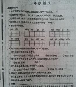 七年级第二学期期中 苏教版七年级语文第二学期期中考试试卷