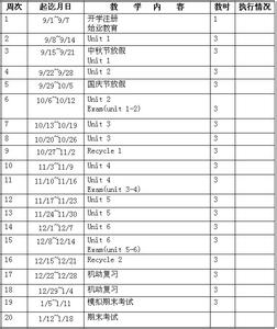 四年级英语教学计划 四年级英语的教学计划