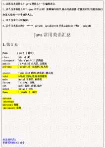 java面试自我介绍范文 java面试英语自我介绍范文