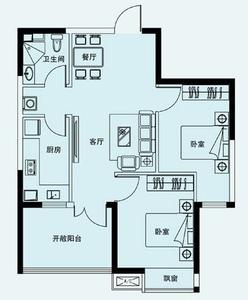 厨房门对着厕所化解图 厨房门对着厕所门如何化解