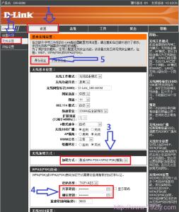 dlink设置wifi密码 dlink无线路由器怎么设置wifi密码