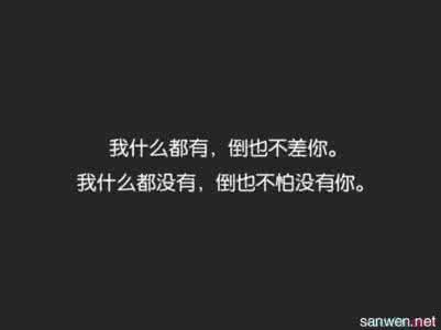 其实我很好 一个人情感语录之其实我很好