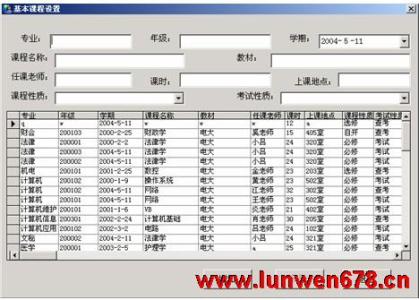 计算机系毕业论文范文 计算机系毕业论文范文参考