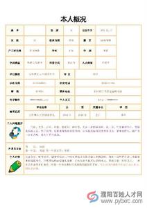 求职简历范文 文职类求职简历范文3篇