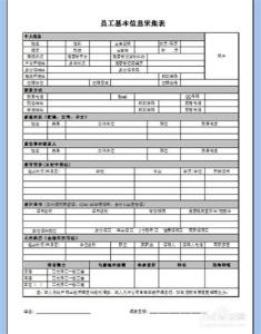 员工入职信息表 excel2007中制作员工入职信息表的方法