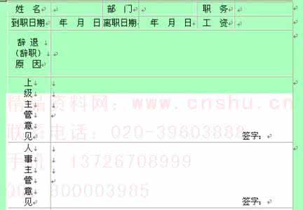 辞职通知书 单位辞职通知书