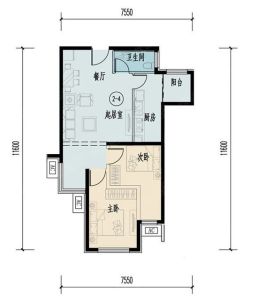 官山翰林之奇葩户型图 买房学会看户型图 一定避开这些奇葩户型