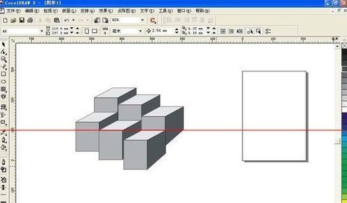 opengl绘制立方体 coreldraw怎么画立方体_怎么用cdr绘制立方体