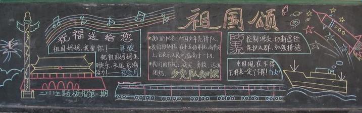 运动会黑板报文字素材 国庆黑板报素材文字